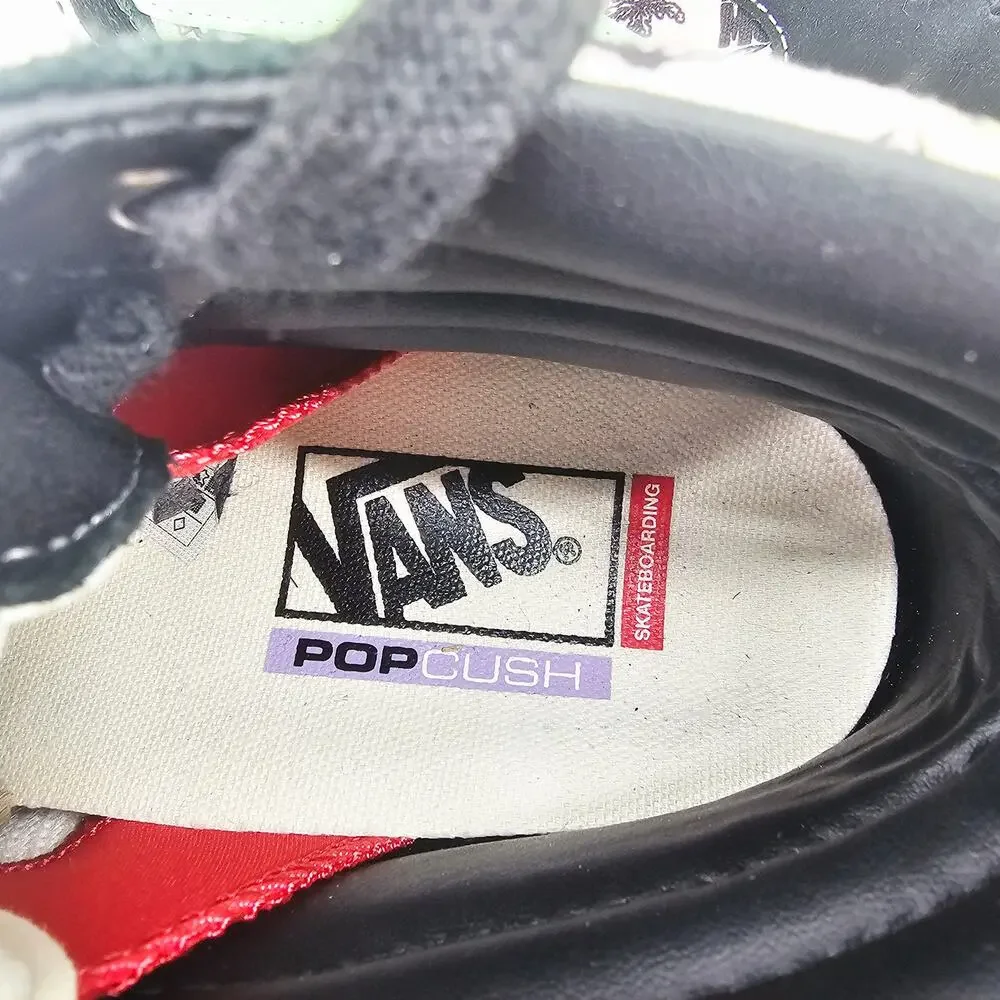 Vans Skate Sk8-Hi Shroom Doom Black Green Skate Sneaker Men's 5 fits Women's 7 - Picture 7 of 10